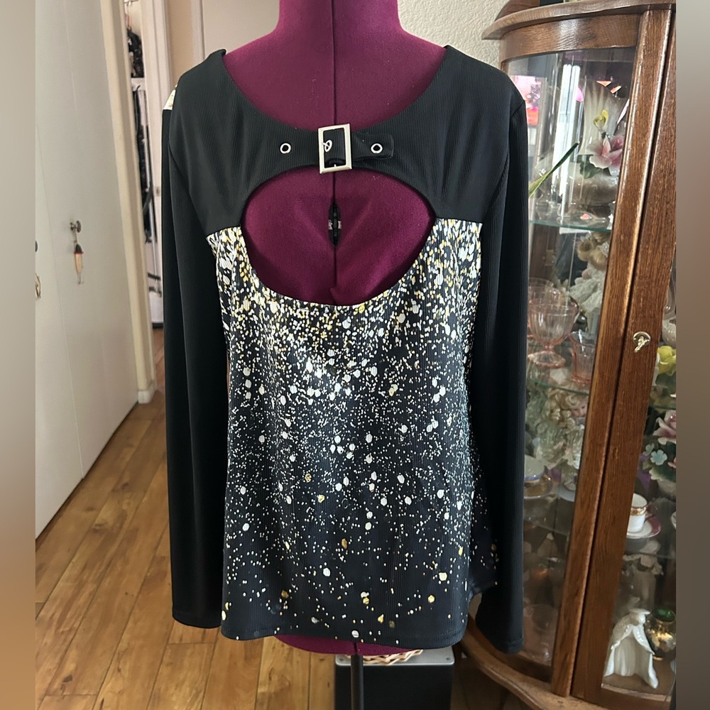 Chicme Long Sleeve Top Size Large